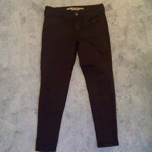 American eagle super super stretch jeggings